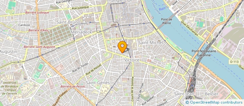 localisation de l'entreprise REUILLIE-VILETTE à BORDEAUX