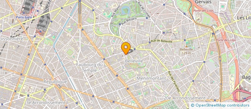 localisation de l'entreprise REUNI-DANSES  PARIS