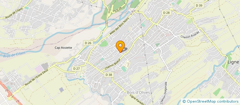 localisation de l'entreprise REUNI EMBALLAGE à SAINT-PIERRE