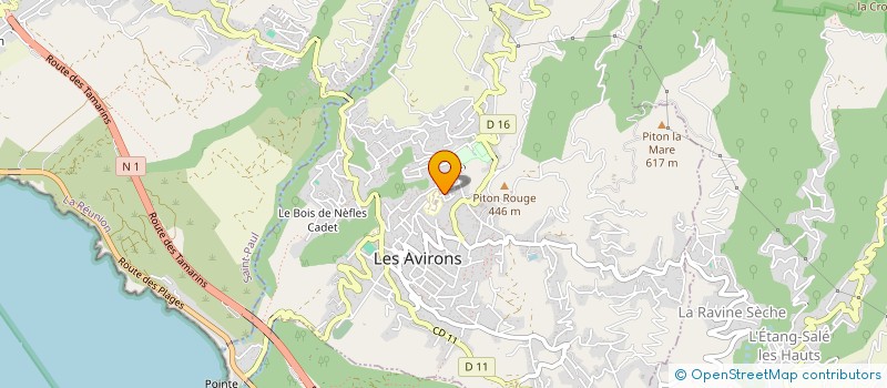 localisation de l'entreprise REUNI'SONS à LES AVIRONS