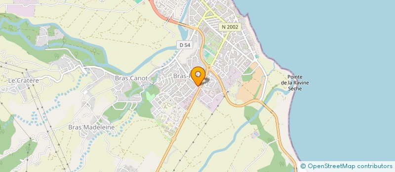 localisation de l'entreprise REUNIBLANC à SAINT-BENOIT