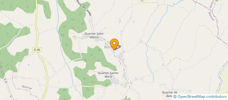 localisation de l'entreprise REUNICA TM à BONNUT