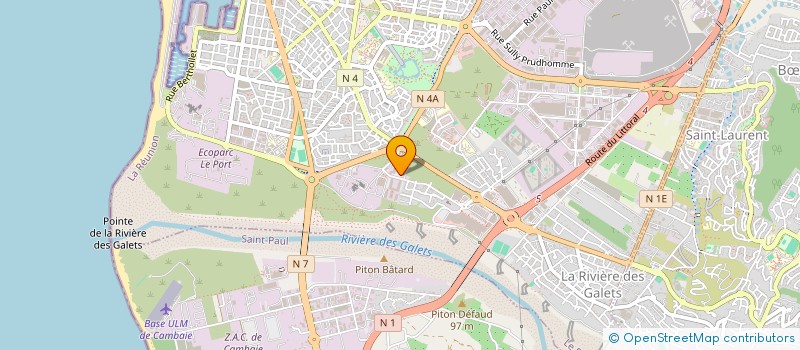 localisation de l'entreprise REUNICABLE à LE PORT
