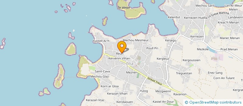 localisation de l'entreprise REUNIG  PLOUGUERNEAU