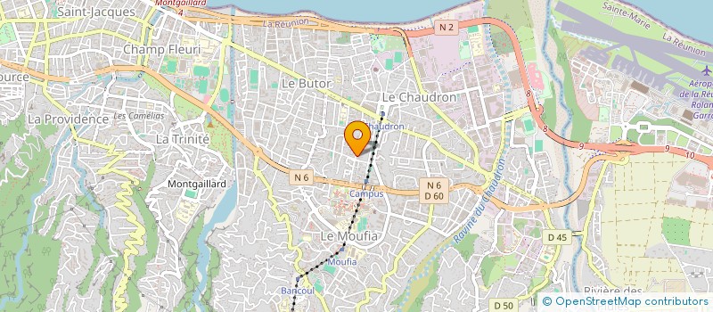 localisation de l'entreprise REUNIO-MAD à SAINT-DENIS