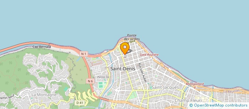 localisation de l'entreprise REUNION AVENIR à SAINT-DENIS