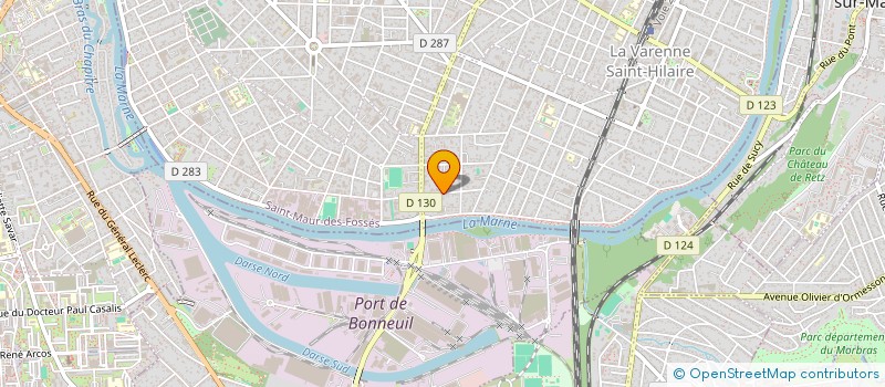 localisation de l'entreprise REUNION DE FAMILLE à SAINT-MAUR-DES-FOSSES