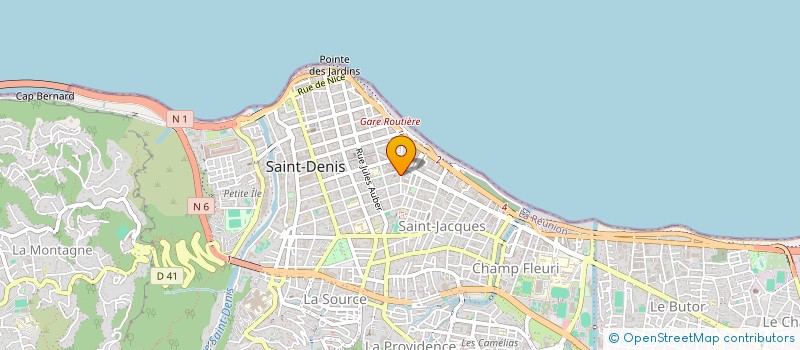 localisation de l'entreprise REUNION EN BOUCHE à SAINT DENIS