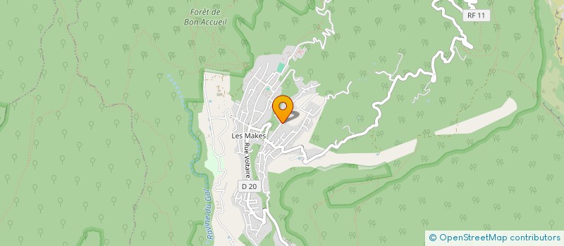 localisation de l'entreprise REUNION FOOD SERVICES  SAINT-LOUIS