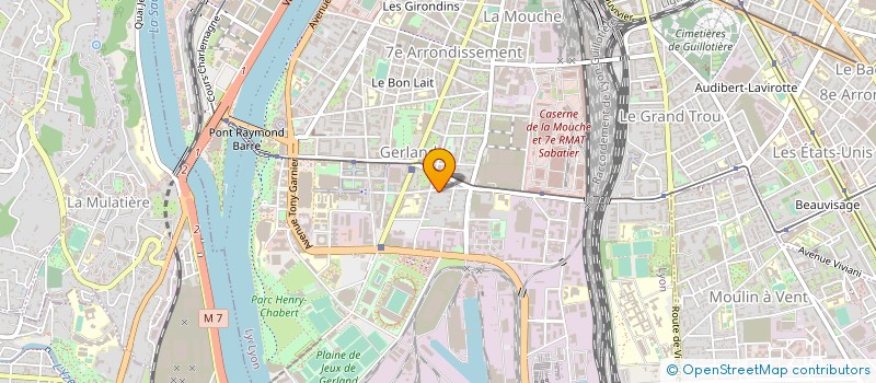 localisation de l'entreprise REUNION FUTSAL  LYON