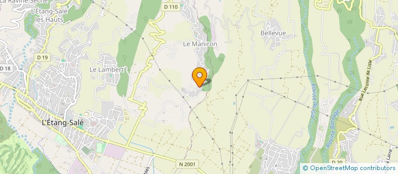 localisation de l'entreprise REUNION GREEN INNOVATION  L'ETANG-SALE