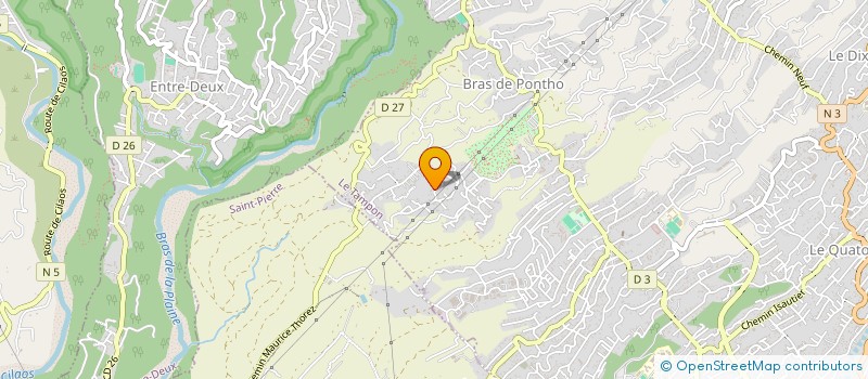 localisation de l'entreprise REUNION LIBRE  LE TAMPON