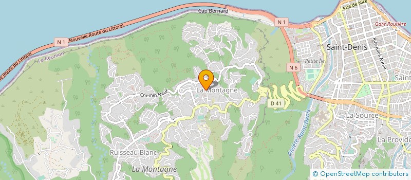 localisation de l'entreprise REUNION MEDICAL SERVICE  SUCE-SUR-ERDRE