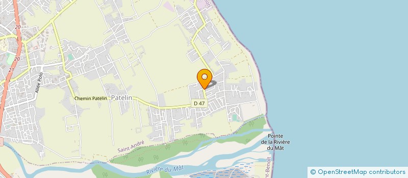 localisation de l'entreprise REUNION PERFORMANCE  SAINT-ANDRE