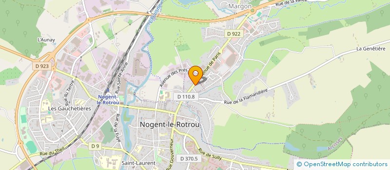 localisation de l'entreprise REUNION SAINT BENOIT à MAROLLES-LES-BUIS