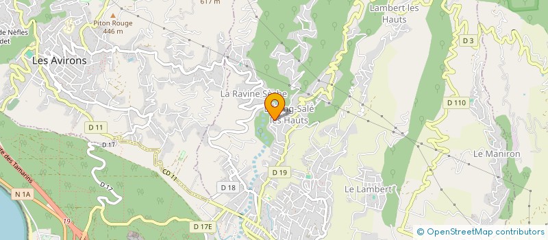 localisation de l'entreprise REUNION SOLUTIONS à L'ETANG-SALE