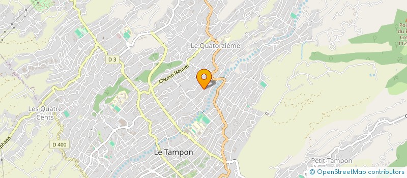 localisation de l'entreprise REUNIONNAISE DE TRAVAUX à LE TAMPON