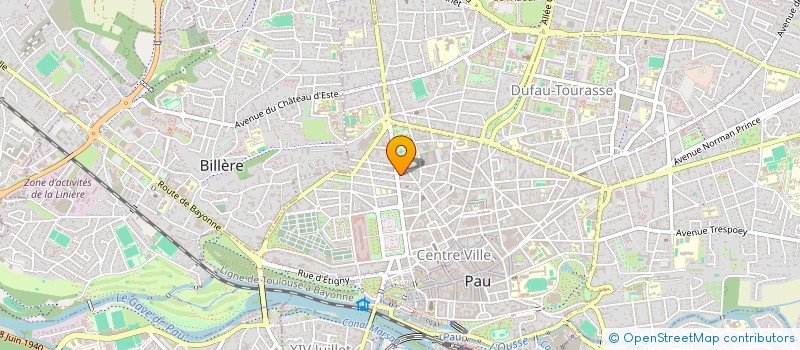 localisation de l'entreprise REUNIONS CHRETIENNES PAU à PAU