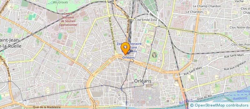 localisation de l'entreprise REUNIR à ORLEANS