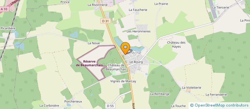 localisation de l'entreprise REUNIR ET AIDER L'AFRIQUE PAR LE BENEVOLAT  AUTRECHE