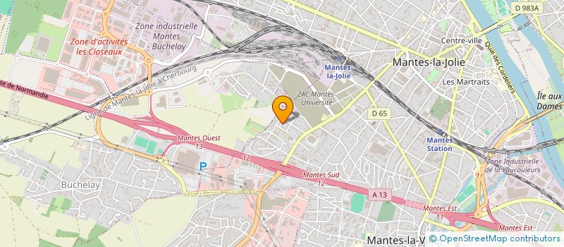 localisation de l'entreprise REUNIR ET EDUQUER PAR LE CINEMA à MANTES-LA-VILLE