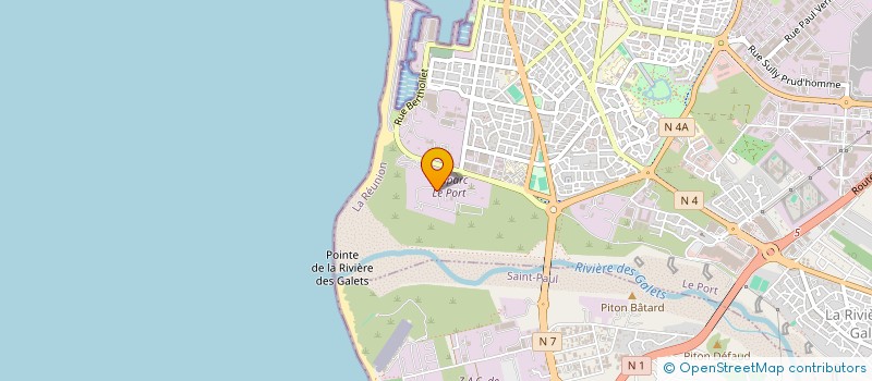 localisation de l'entreprise REUNIROUTE à LE PORT