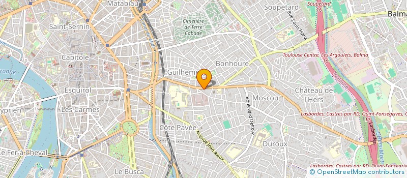 localisation de l'entreprise REUNITED EVENTS  TOULOUSE