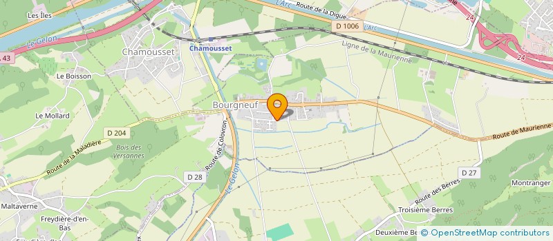 localisation de l'entreprise REUSCITO  BOURGNEUF