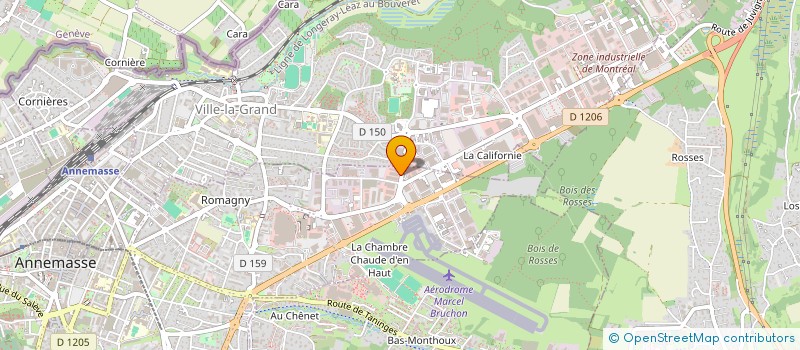 localisation de l'entreprise REUSE à ANNEMASSE