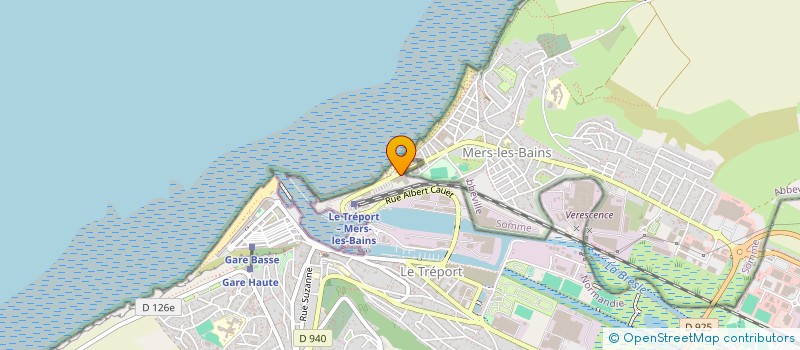 localisation de l'entreprise REUSITEWEB  LE TREPORT