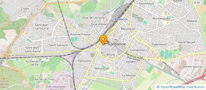 localisation de l'entreprise REUSSIR à NARBONNE