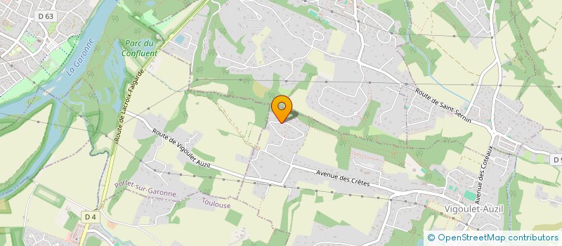 localisation de l'entreprise REUSSIR  VIGOULET-AUZIL