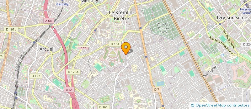 localisation de l'entreprise REUSSIR ENSEMBLE à LE KREMLIN-BICETRE