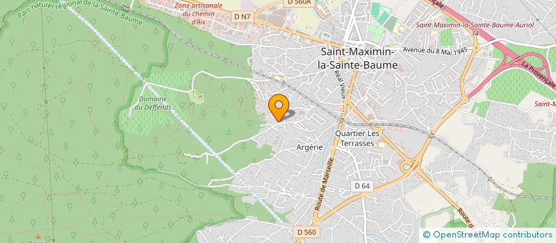 localisation de l'entreprise REUSSIR ENSEMBLE SAINT-MAXIMIN à SAINT-MAXIMIN-LA-SAINTE-BAUME