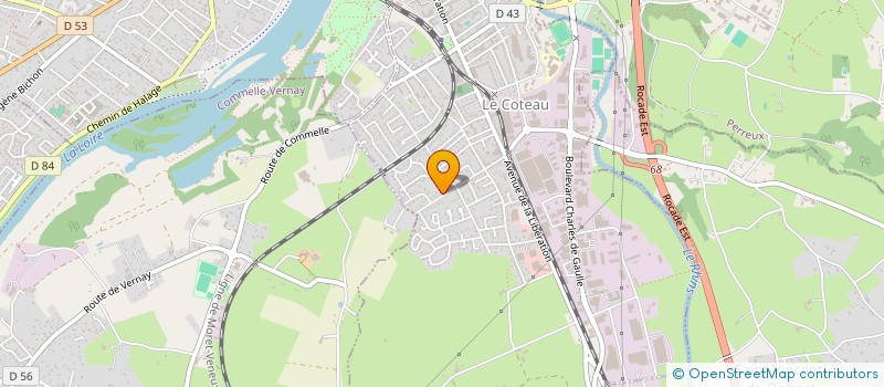 localisation de l'entreprise REUSSIR LE COTEAU, ENSEMBLE !  LE COTEAU