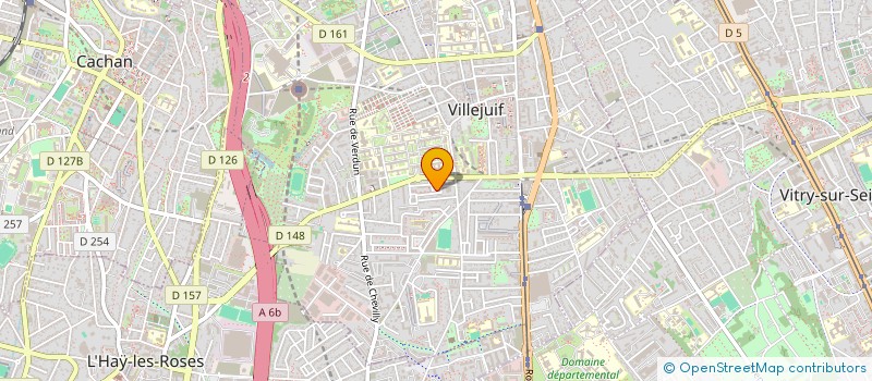 localisation de l'entreprise REUSSITE à VILLEJUIF