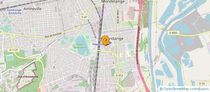 localisation de l'entreprise REUSSITE ADOM à HAGONDANGE