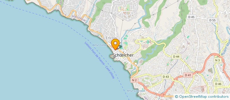 localisation de l'entreprise REUSSITE ANTILLES à SCHŒLCHER