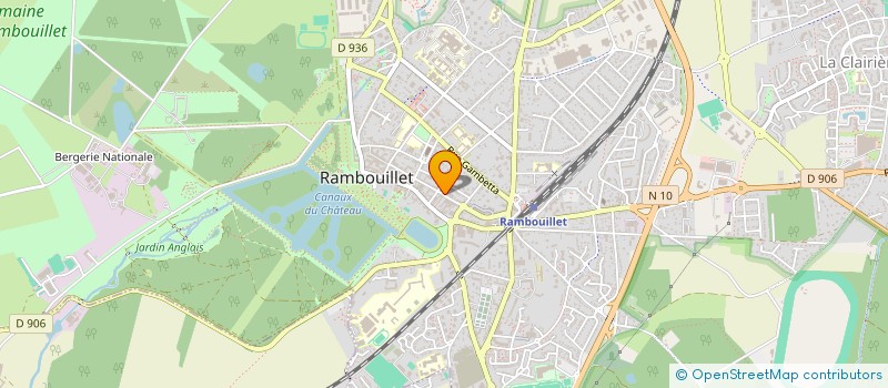 localisation de l'entreprise REUSSITE CONDUITE à RAMBOUILLET