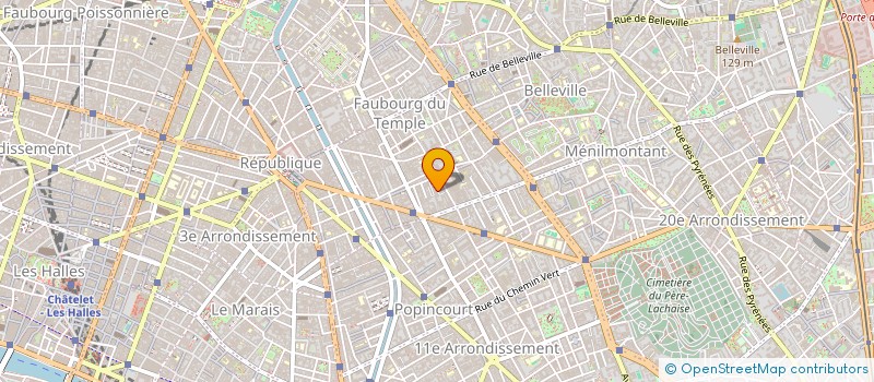 localisation de l'entreprise REUSSITE DU BATIMENT à PARIS