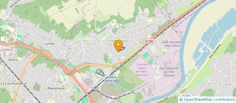 localisation de l'entreprise REUSSITE EDUCATIVE ACCOMPAGNEE  VILLERS-SAINT-PAUL