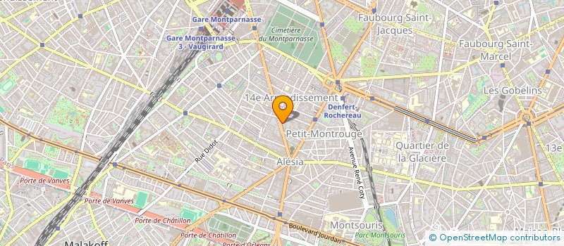 localisation de l'entreprise REUSSITE VOYAGES  PARIS