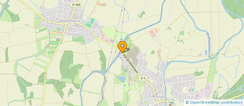 localisation de l'entreprise REUTENAUER à RHINAU