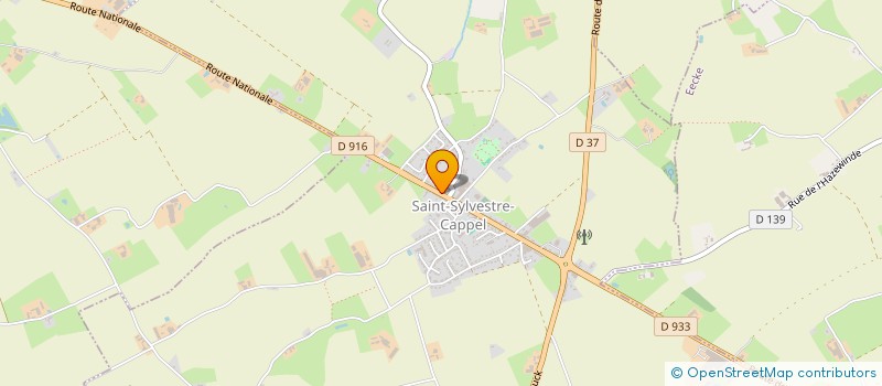 localisation de l'entreprise REUZE JAN HOUT  SAINT-SYLVESTRE-CAPPEL