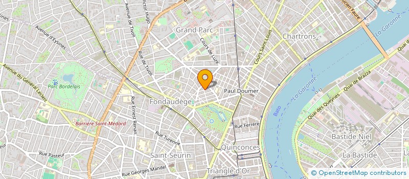 localisation de l'entreprise REV  BORDEAUX