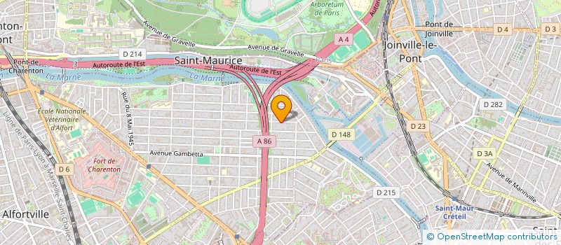 localisation de l'entreprise REV à MAISONS-ALFORT