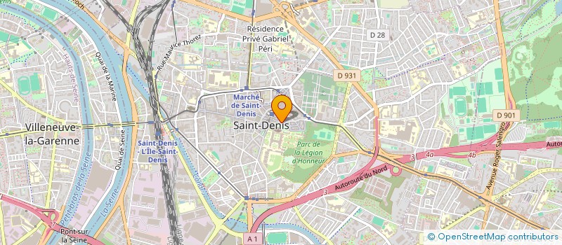 localisation de l'entreprise REV à SAINT-DENIS
