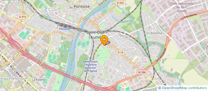 localisation de l'entreprise REV  SAINT-OUEN-L'AUMONE