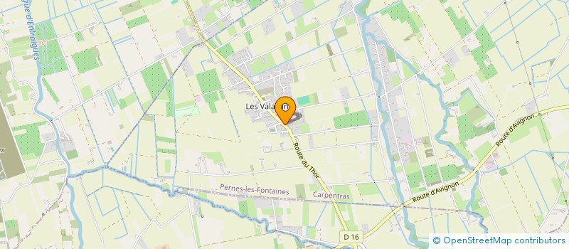 localisation de l'entreprise REV'A LINE MAISON D'ASSISTANTES MATERNELLES à PERNES-LES-FONTAINES