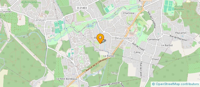 localisation de l'entreprise REV 'ANTILLES  GRADIGNAN